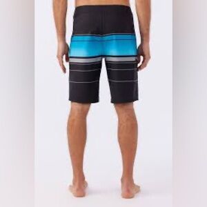 O’Neill HyperFreak Board Shorts, Graphite, Size 38, NWOT